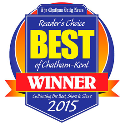 Reader's Choice Best of Chatham-Kent Winner 2015
