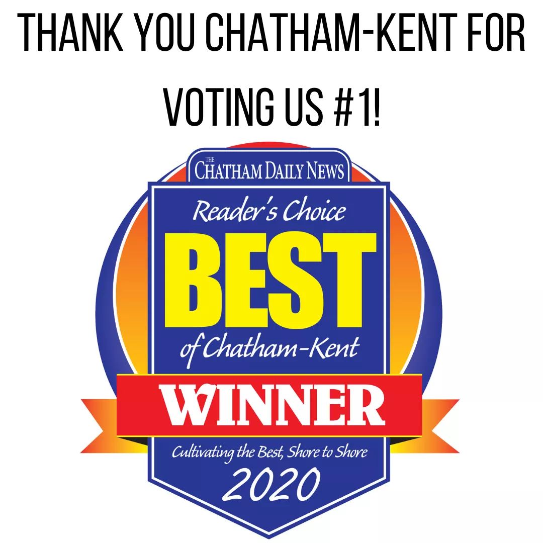 Reader's Choice Best of Chatham-Kent Winner 2020